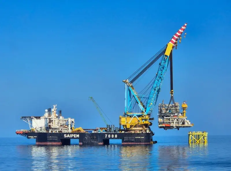 Saipem Marks Neptun Deep Offshore Installation Milestone in Black Sea
