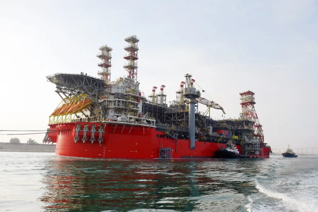 Second FPSO oil train boosts Brent-linked production growth FPSO Energean Power works at the Karish field offshore Israel; Source: Energean
