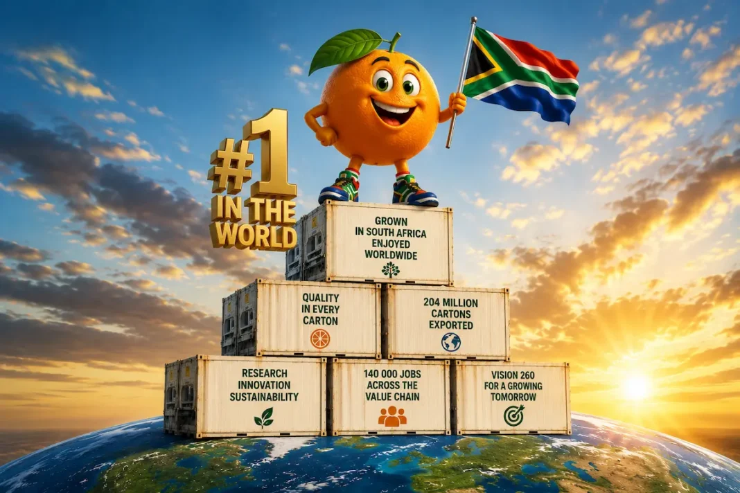 south africa citrus number 1 in the world