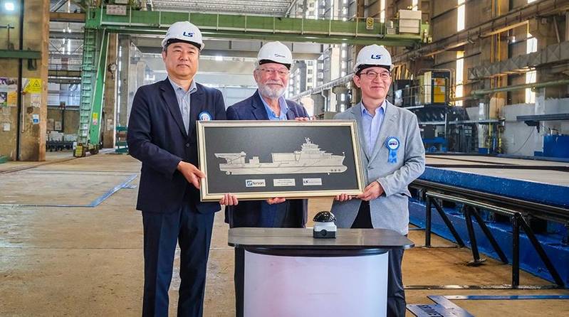 South Korea’s Largest Cable Layer Starts Taking Shape in Türkiye
