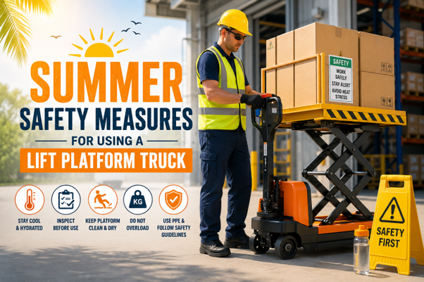 Summer Safety Measures for Using a Lift Platform Truck global trade