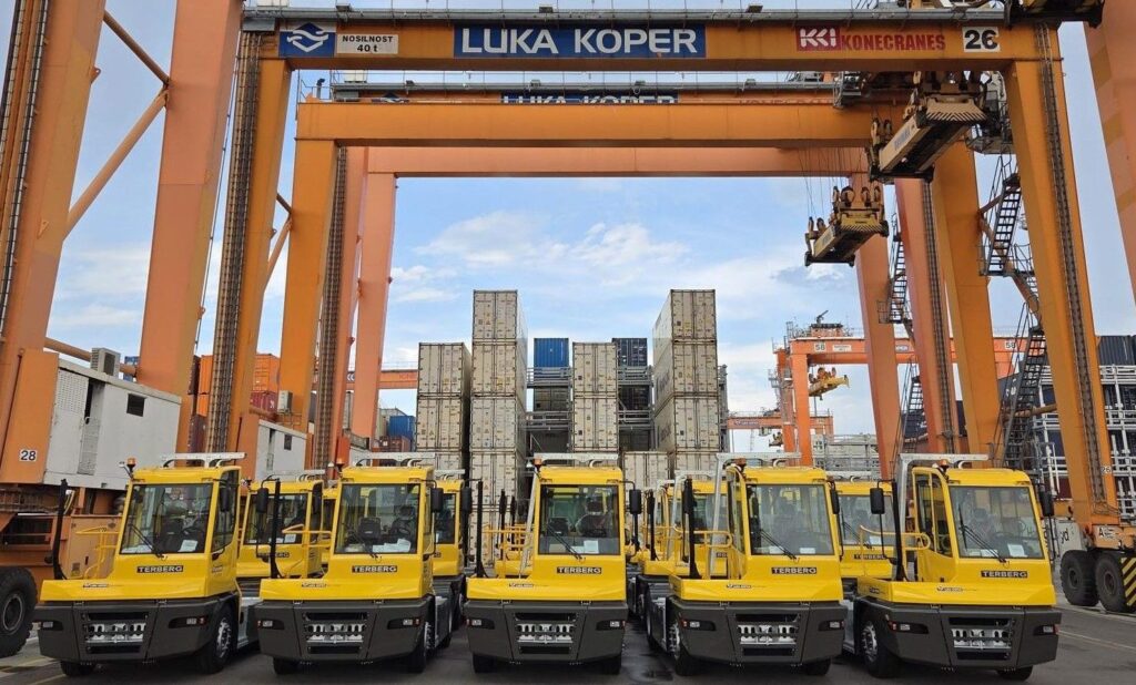 Terberg tractors report for duty in Slovenia