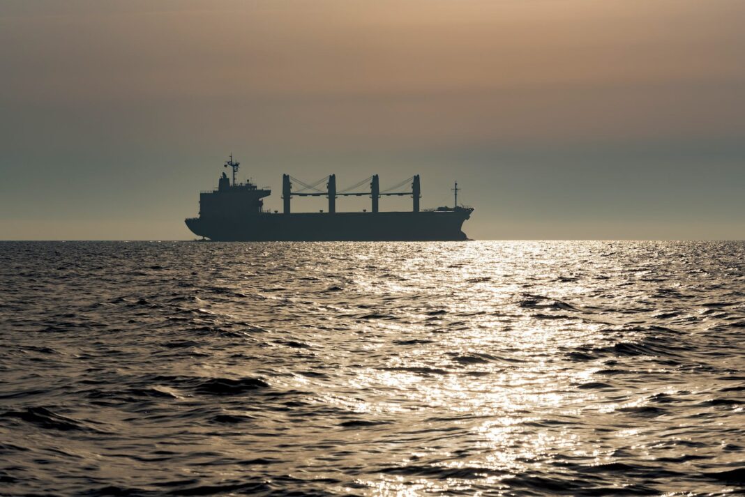 The Engine Room Problem And Why Machinery Failure Remains Shipping’s Dominant Risk General cargo ship on the horizon at sunset
