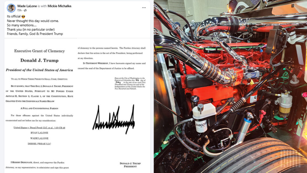 The prosecution and the pardon that ended the diesel wars The prosecution and the pardon that ended the diesel wars