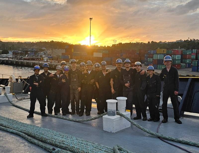 Training Ship Golden Bear Returns Home From Final
