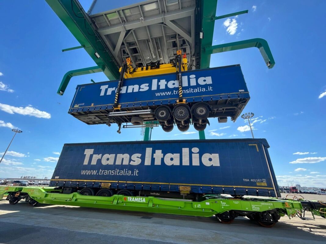 TransItalia targets northern Spain with semi-trailer rail highway expansion TransItalia targets northern Spain with semi-trailer rail highway expansion