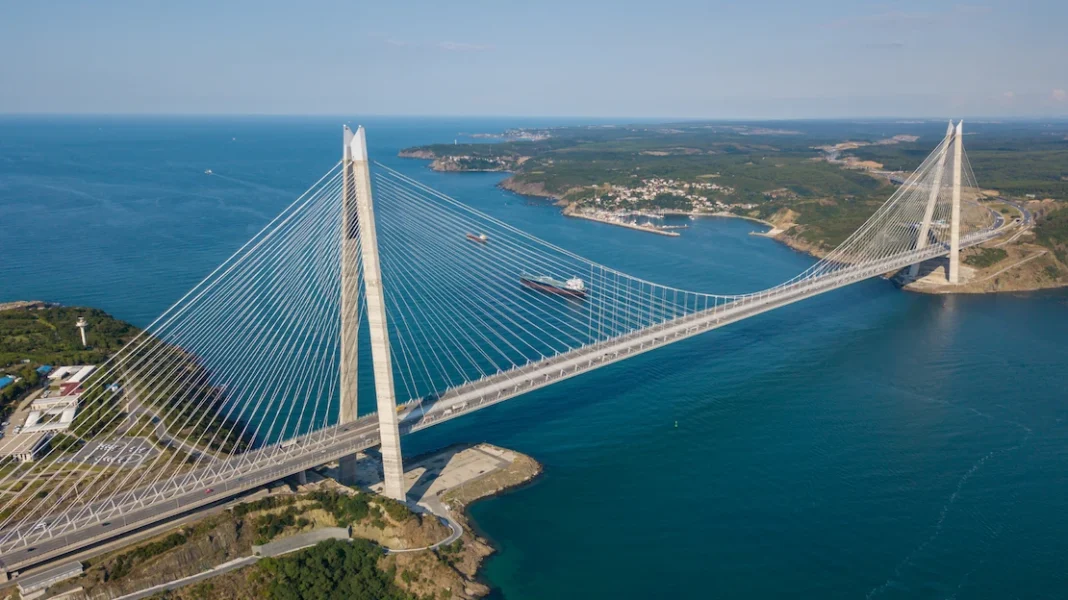 Türkiye’s new Bosphorus rail connection INRAIL recieves a fresh round of funding. Image: © Freyssinet International