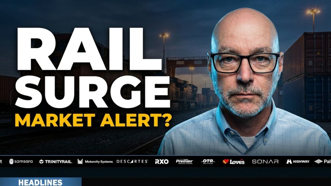 US Rail Freight Surges: Industrial Economy at 15-Year High? US Rail Freight Surges: Industrial Economy at 15-Year High?