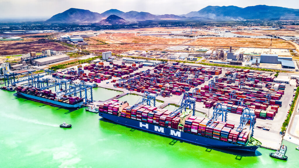 When PSA International agreed to co-develop four new deepsea berths at Lach Huyen it committed capital against a horizon 2028 to 2035.